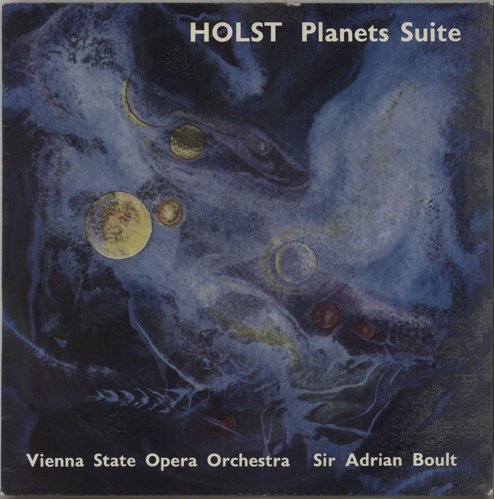 Gustav Holst Planets Suite UK vinyl LP album (LP record) T254