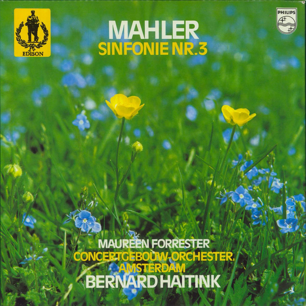 Gustav Mahler Sinfonie Nr. 3 Dutch vinyl LP album (LP record) 6747435