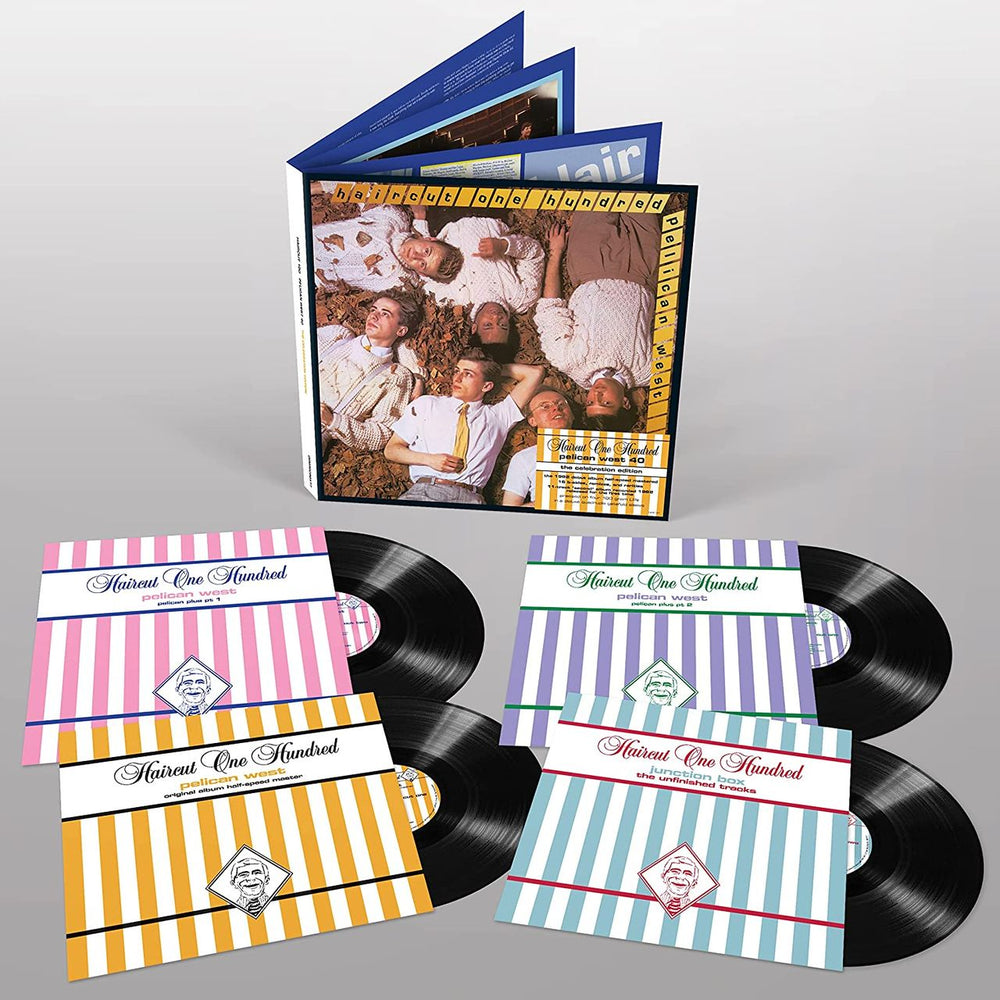 Haircut 100 Pelican West 40 - The Celebration Edition - Sealed UK 4-LP vinyl album record set DEMRECBOX77
