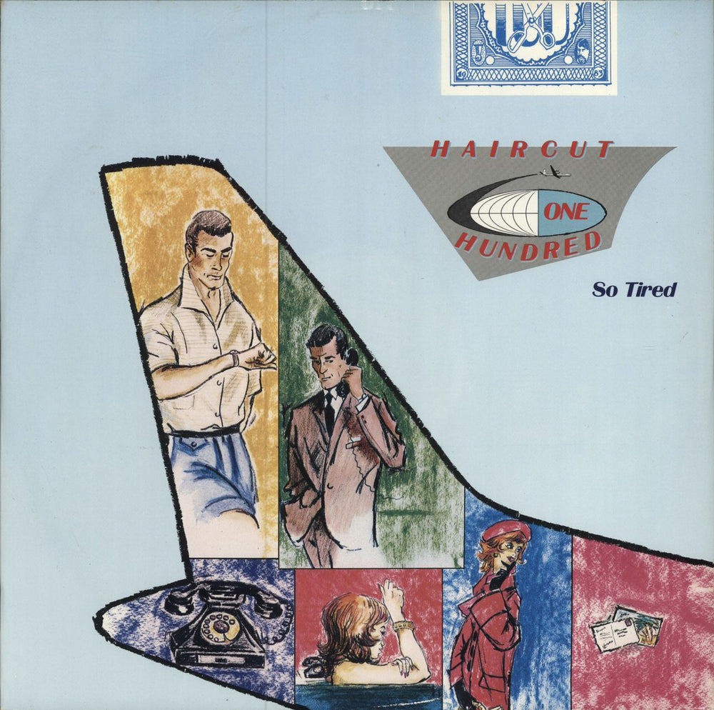 Haircut 100 So Tired UK 12" vinyl single (12 inch record / Maxi-single) HCX2