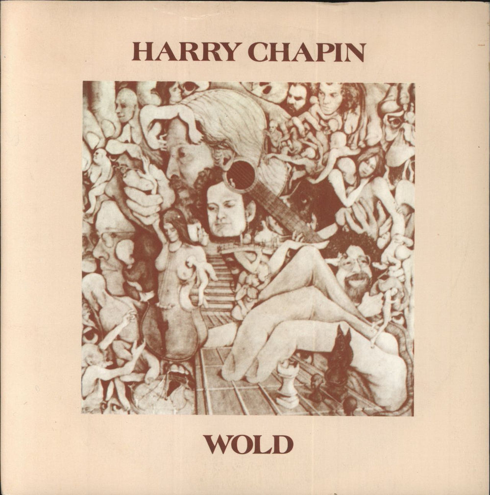 Harry Chapin WOLD - 2nd - P/S UK 7" vinyl single (7 inch record / 45) K12224