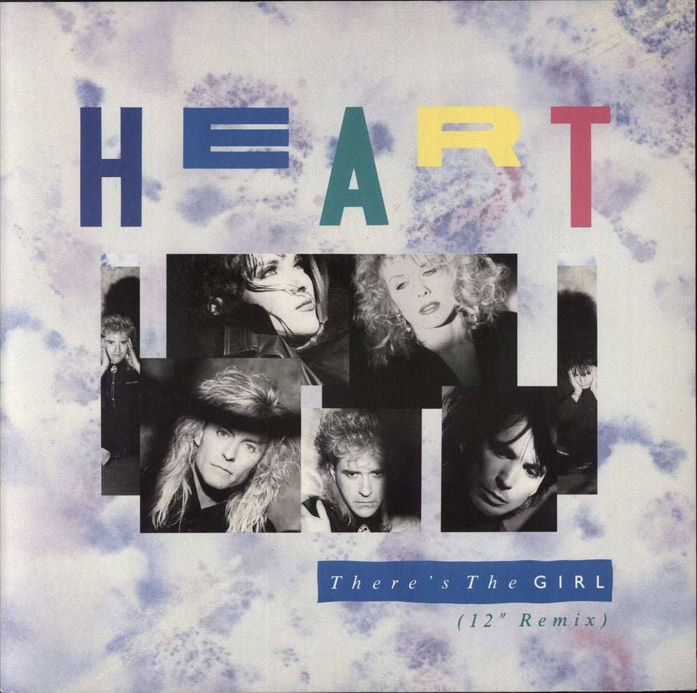 Heart There's The Girl UK 12" vinyl single (12 inch record / Maxi-single) 12CL473