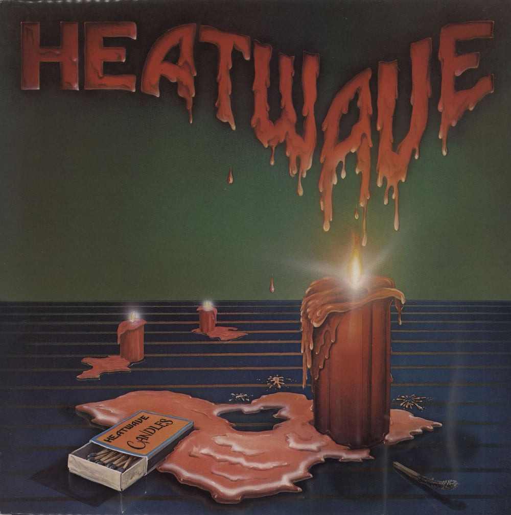 Heatwave Candles UK vinyl LP album (LP record) GTLP047