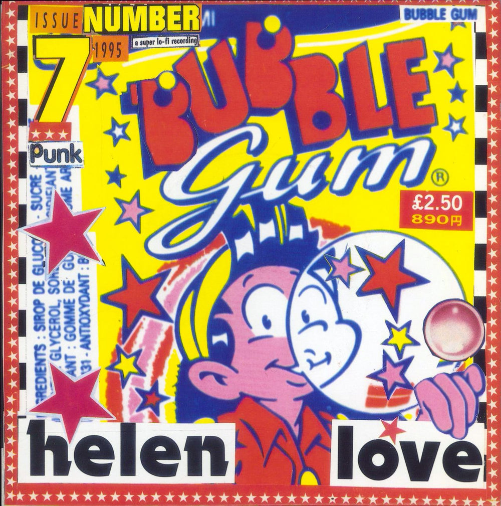 Helen Love Bubblegum UK 7" vinyl single (7 inch record / 45) DAMGOOD61