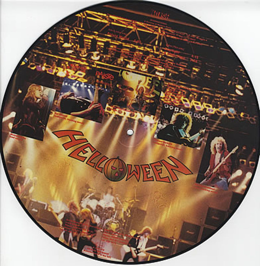 Helloween Future World German 12" vinyl picture disc (12 inch picture record) HLO2PFU106004