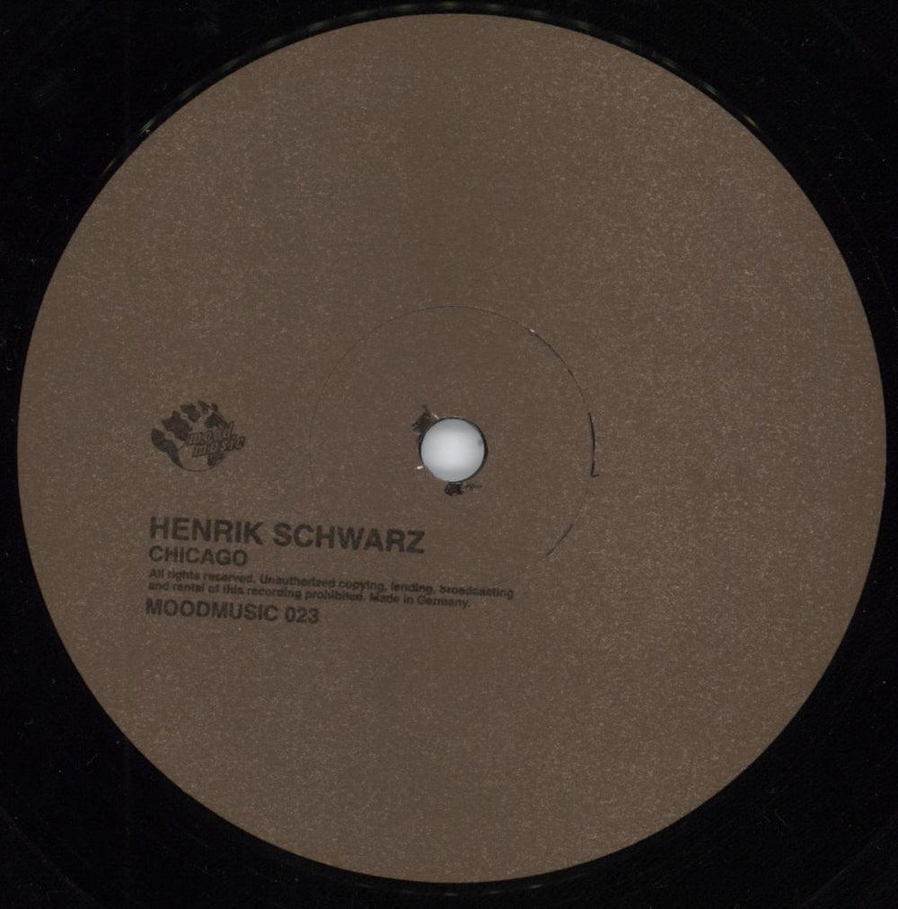 Henrik Schwarz Chicago German 12" vinyl single (12 inch record / Maxi-single) 49212CH798773