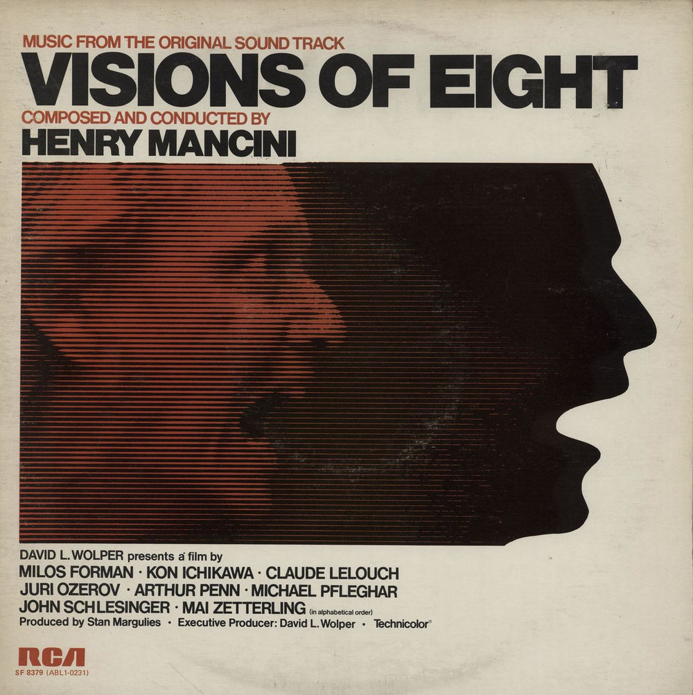 Henry Mancini Visions Of Eight UK vinyl LP album (LP record) SF8379