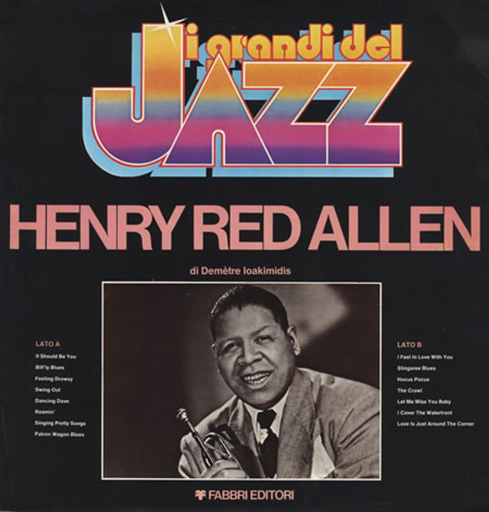 Henry 'Red' Allen I Grandi Del Jazz #69 Italian vinyl LP album (LP record) GDJ69