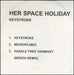 Her Space Holiday Keystroke UK Promo CD-R acetate CD-R ACETATE