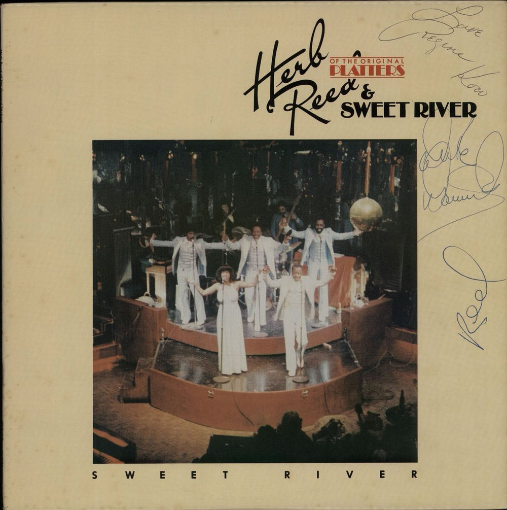 Herb Reed Sweet River - Autographed US vinyl LP album (LP record) SAIL0106