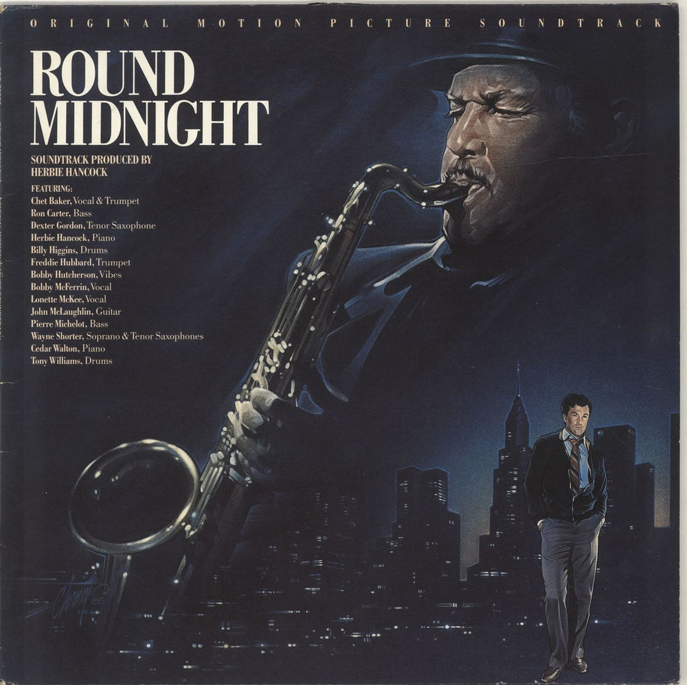 Herbie Hancock Round Midnight Dutch vinyl LP album (LP record) CBS70300