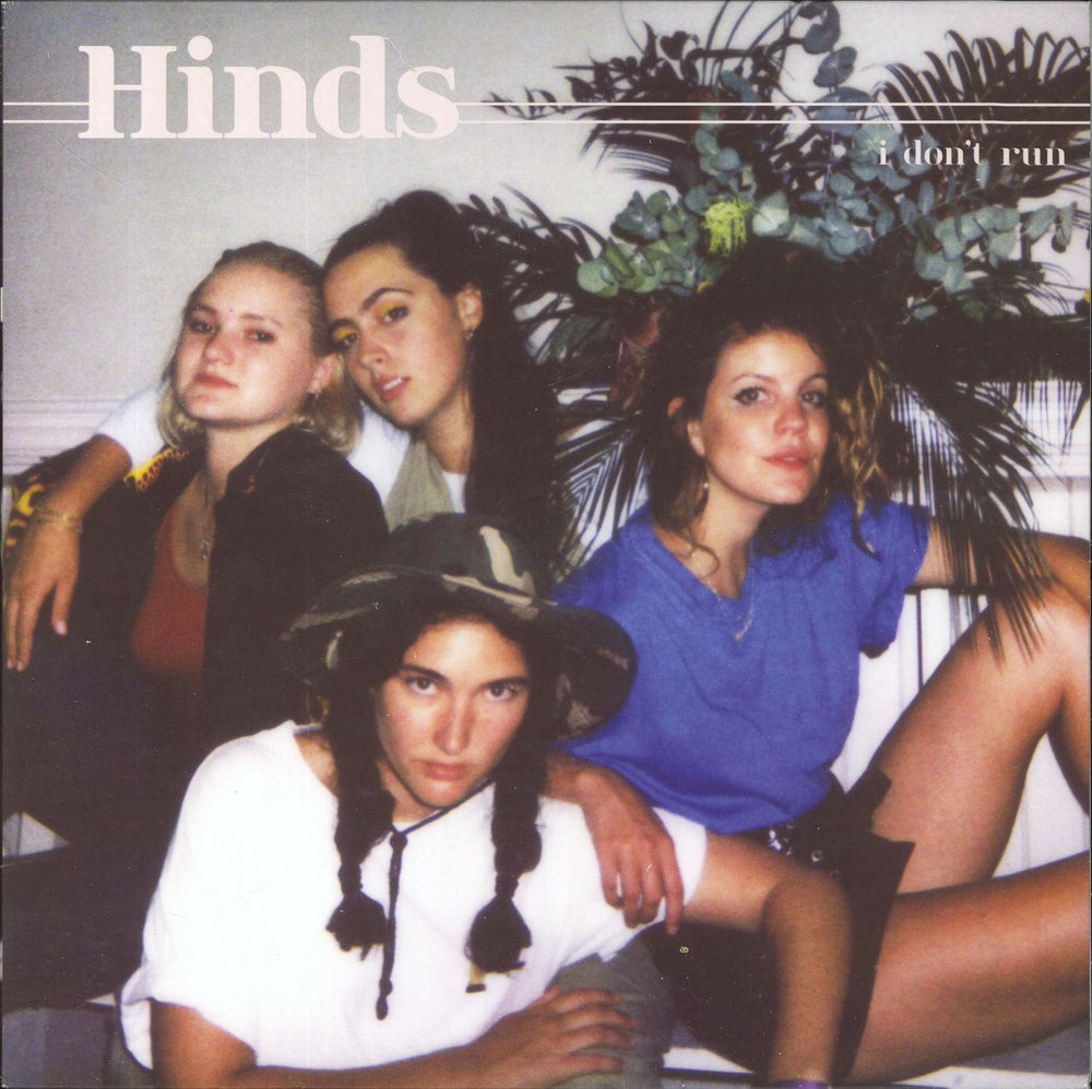 Hinds I Don't Run - Clear Vinyl UK vinyl LP album (LP record) LUCKY116LPX