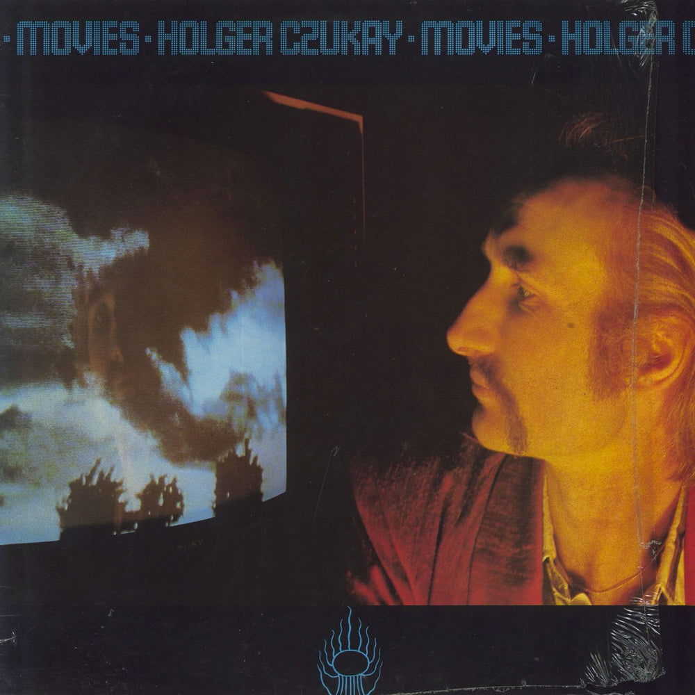 Holger Czukay Movies + Shrink UK vinyl LP album (LP record) EMC3319