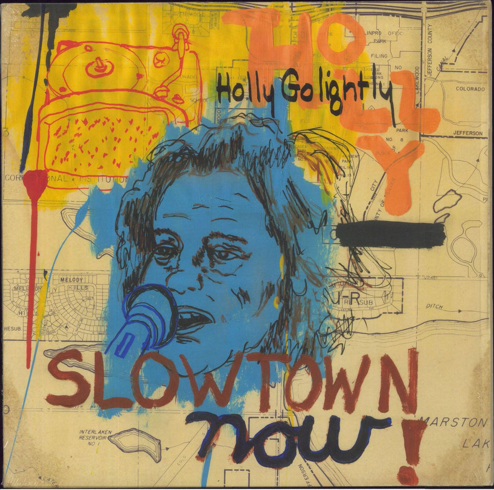 Holly Golightly Slowtown Now! UK vinyl LP album (LP record) DAMGOOD444-LP