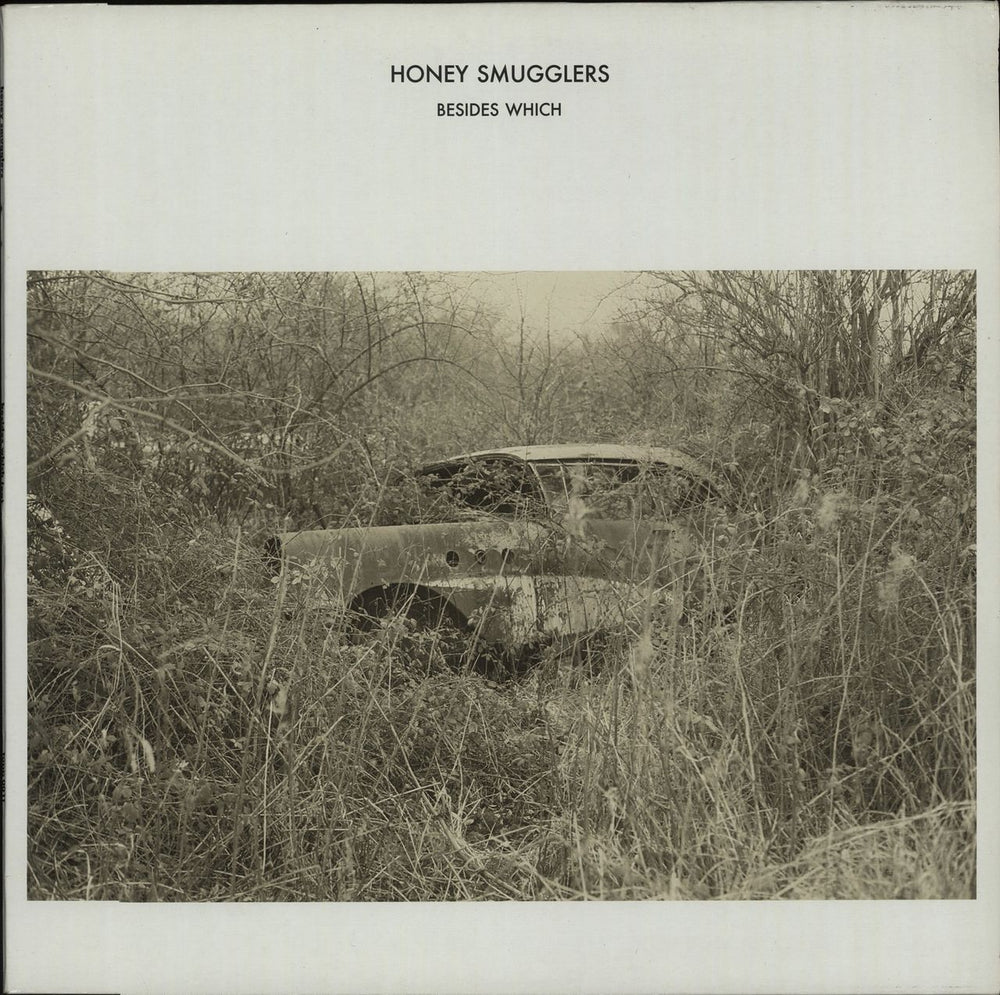 Honey Smugglers Besides Which UK Promo 12" vinyl single (12 inch record / Maxi-single) TOPP001T