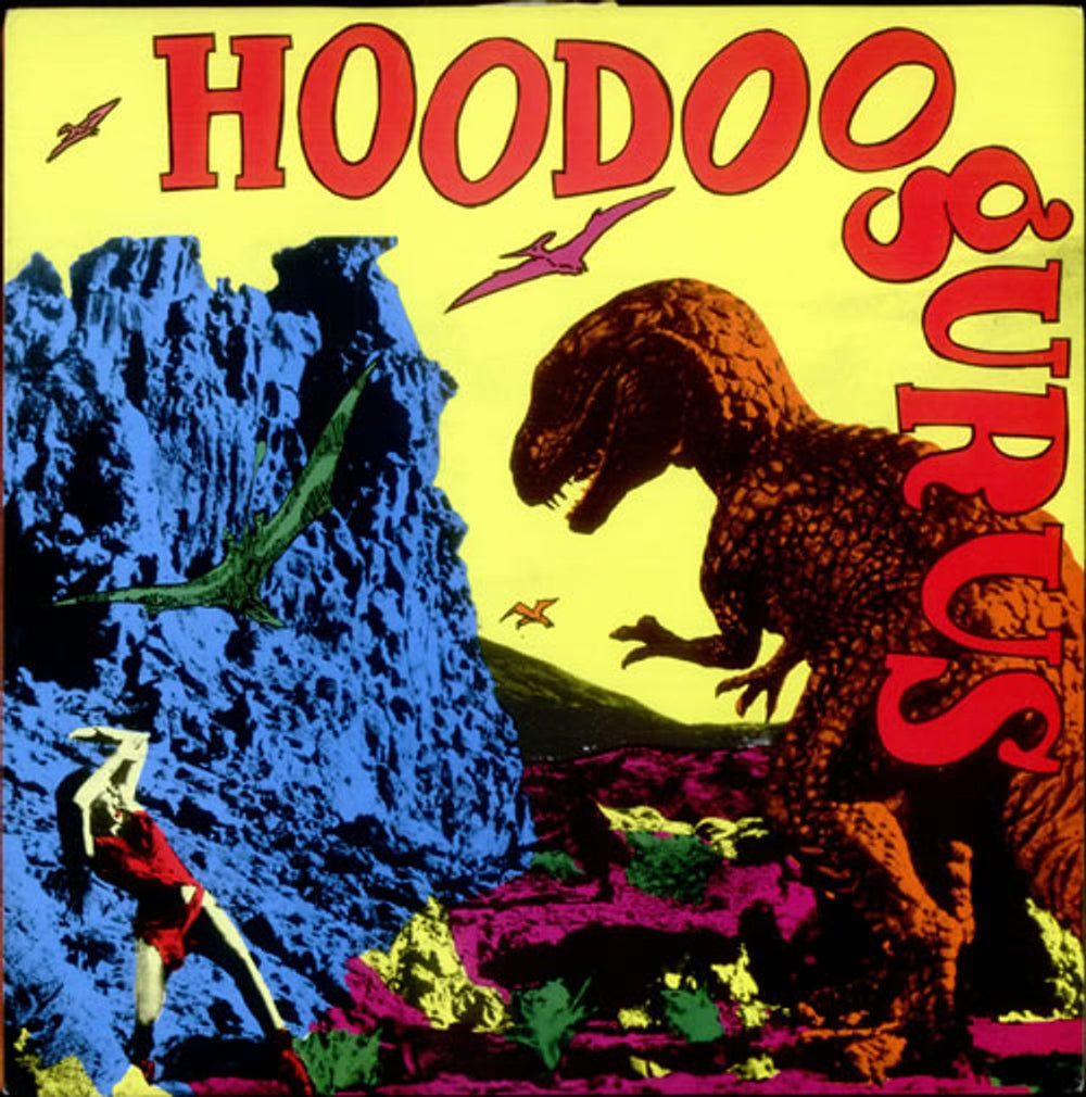 Hoodoo Gurus Stoneage Romeos UK vinyl LP album (LP record) FIEND32