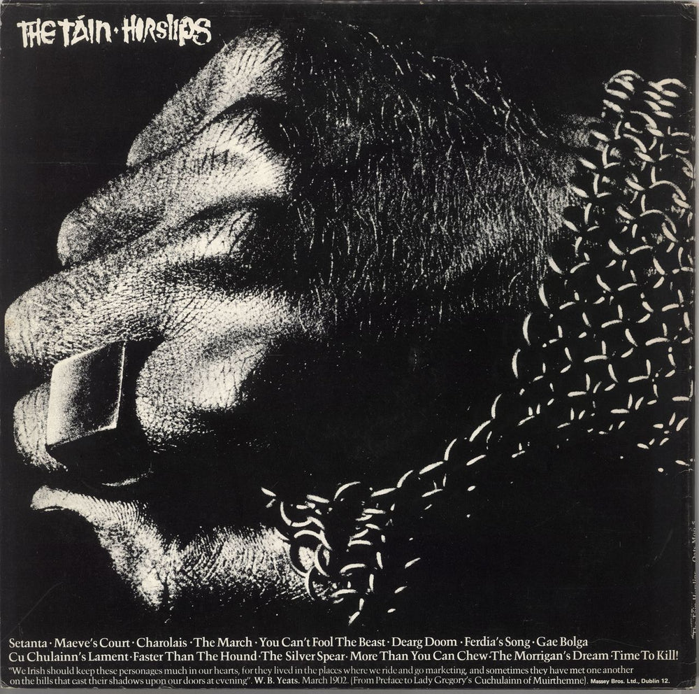 Horslips The Táin Irish vinyl LP album (LP record)