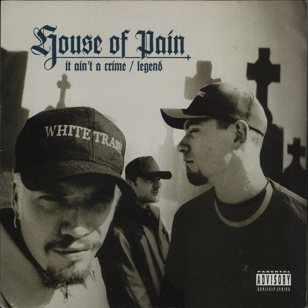 House Of Pain It Ain't A Crime UK 12" vinyl single (12 inch record / Maxi-single) XLT55