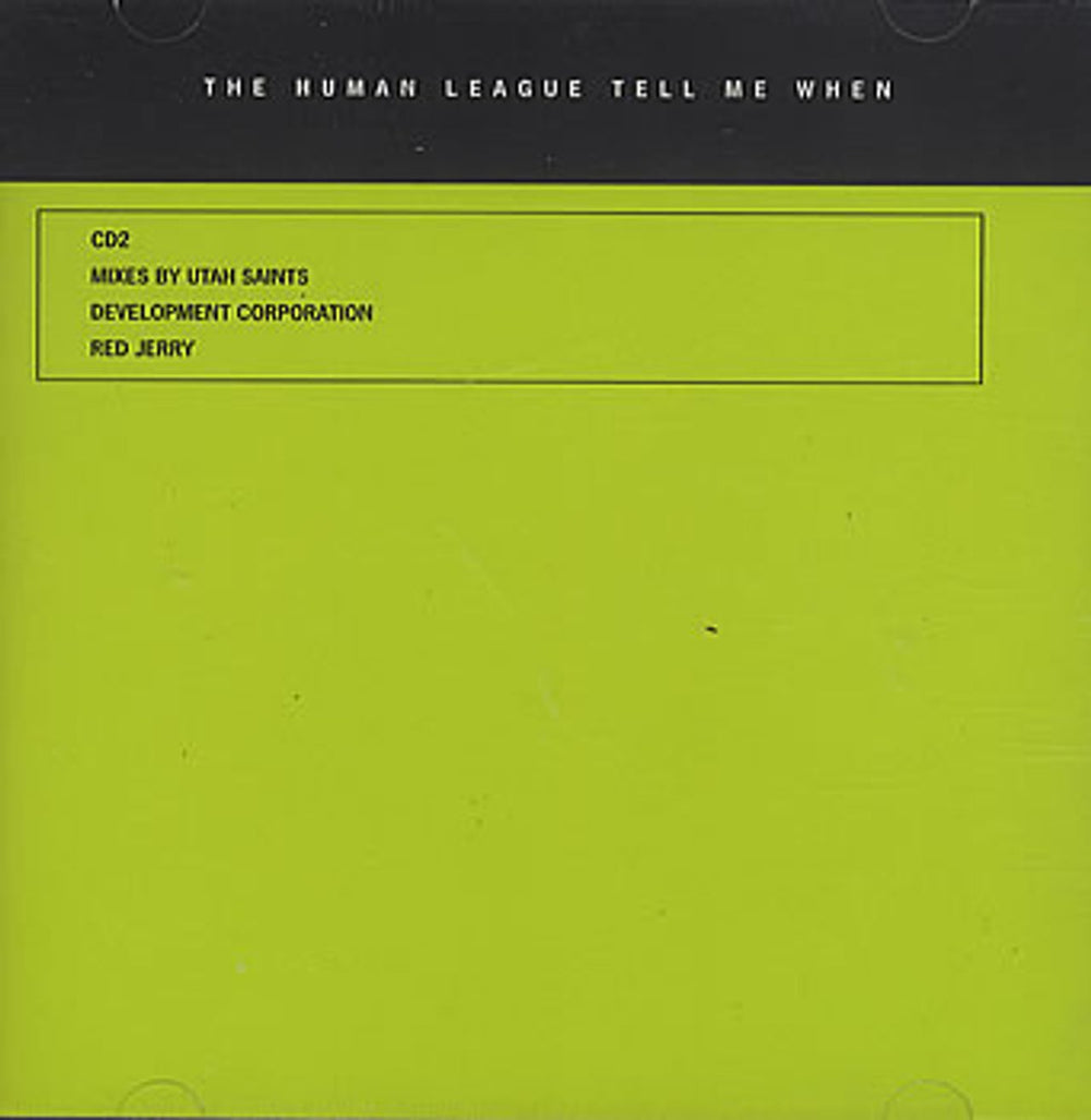 Human League Tel Me When UK 2-CD single set (Double CD single) HUM2STE142187