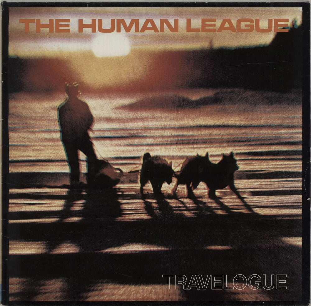 Human League Travelogue German vinyl LP album (LP record) 202332-270