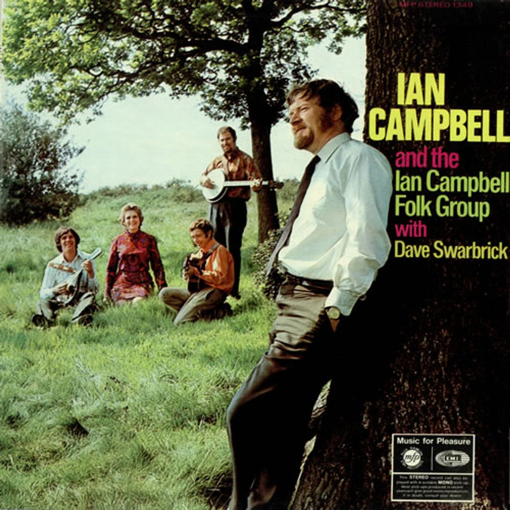 Ian Campbell Ian Campbell Folk Group UK vinyl LP album (LP record) MFP1349