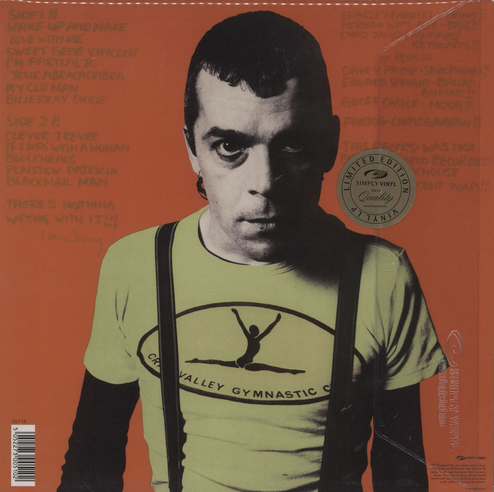 Ian Dury New Boots And Panties - 180gm - sealed UK vinyl LP album (LP record) 5052273005102