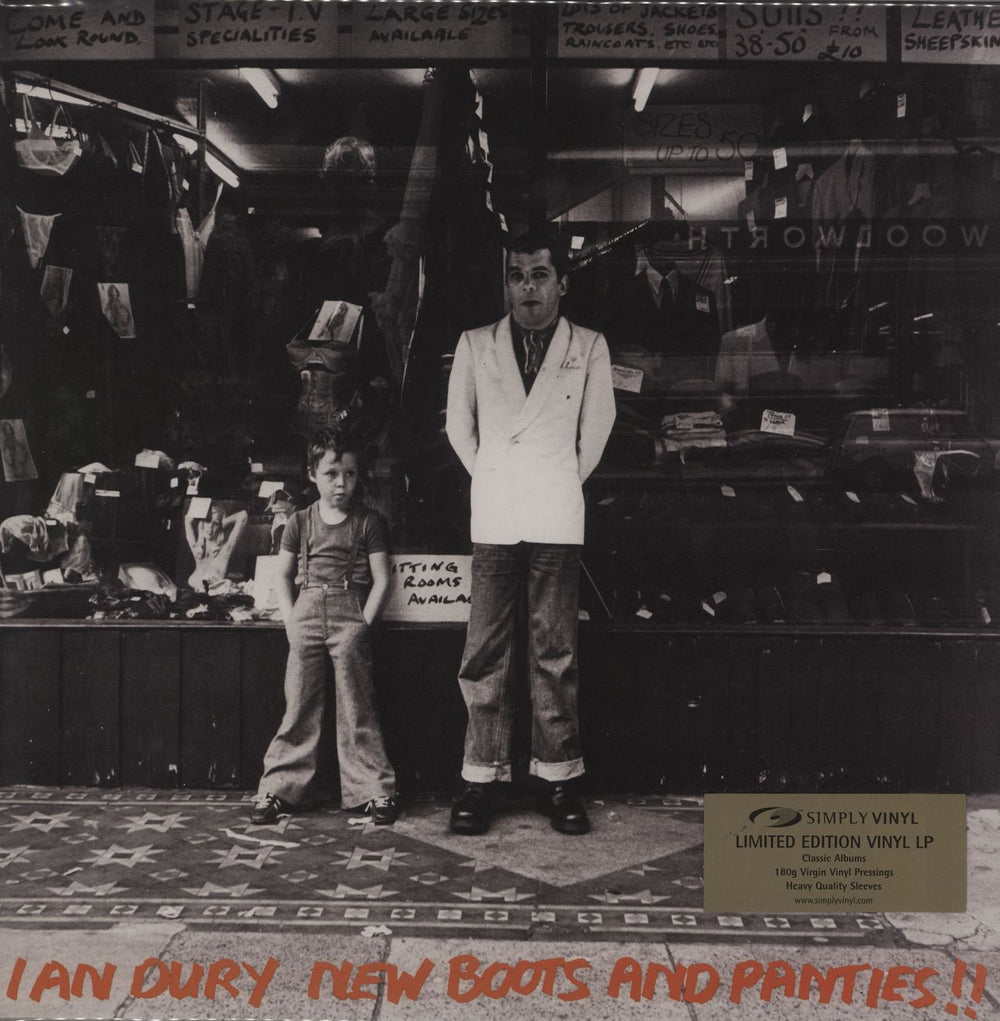 Ian Dury New Boots And Panties - 180gm - sealed UK vinyl LP album (LP record) SVLP510