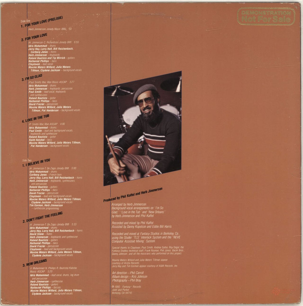 Idris Muhammad Make It Count US vinyl LP album (LP record)