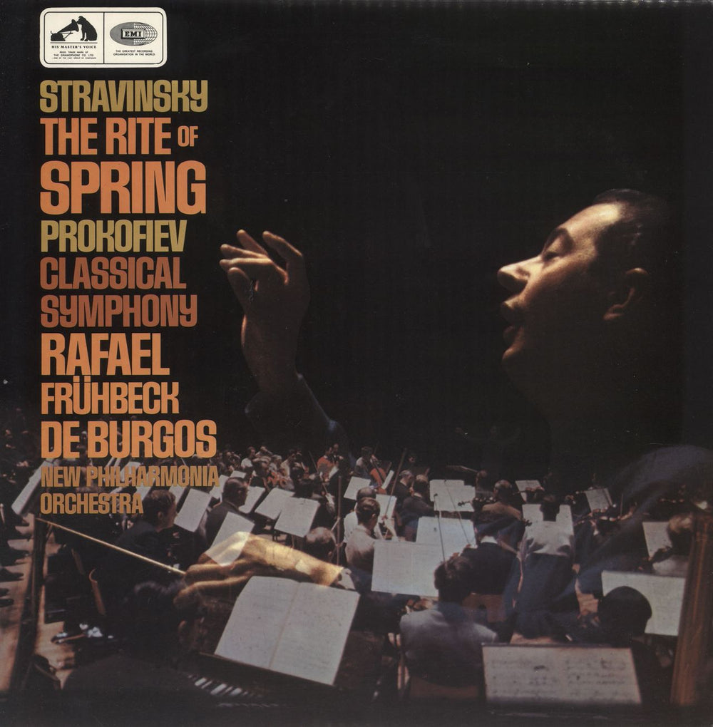 Igor Stravinsky Stravinsky: The Rite Of Spring / Prokofiev: Classical Symphony UK vinyl LP album (LP record) ASD2315