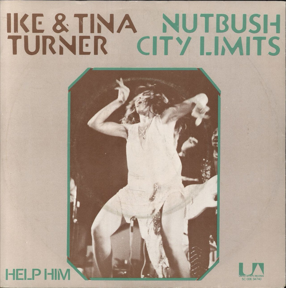 Ike & Tina Turner Nutbush City Limits German 7" vinyl single (7 inch record / 45) 5C006-94740