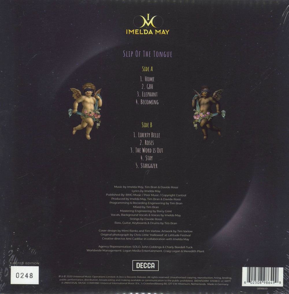 Imelda May Slip Of The Tongue - Purple Vinyl - Sealed UK 10" vinyl single (10 inch record) 602508986499