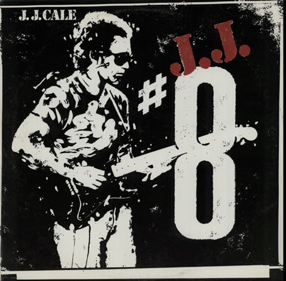 J.J. Cale #8 - Eight US vinyl LP album (LP record) 811152-1M-1