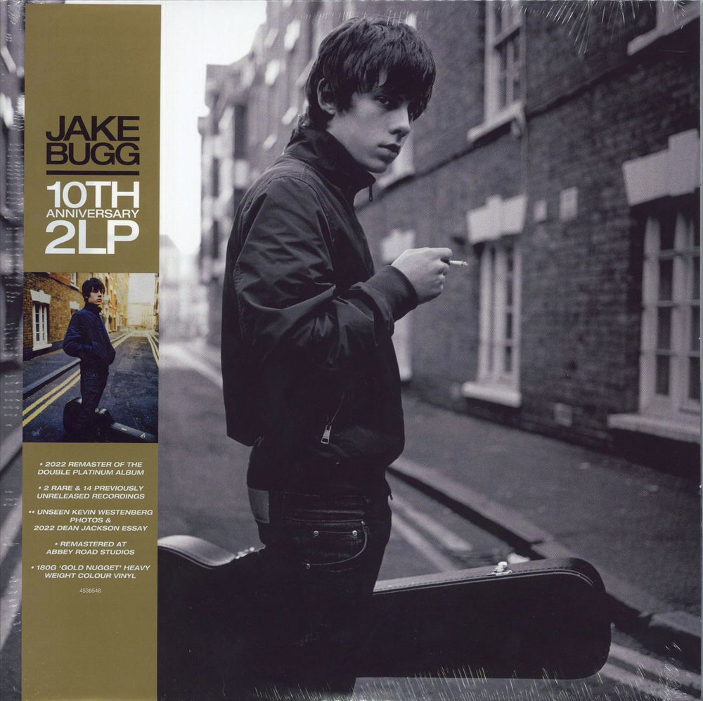 Jake Bugg Jake Bugg: 10th Anniversary - 180gm Gold Vinyl + Autographed Print UK 2-LP vinyl record set (Double LP Album) 4538548