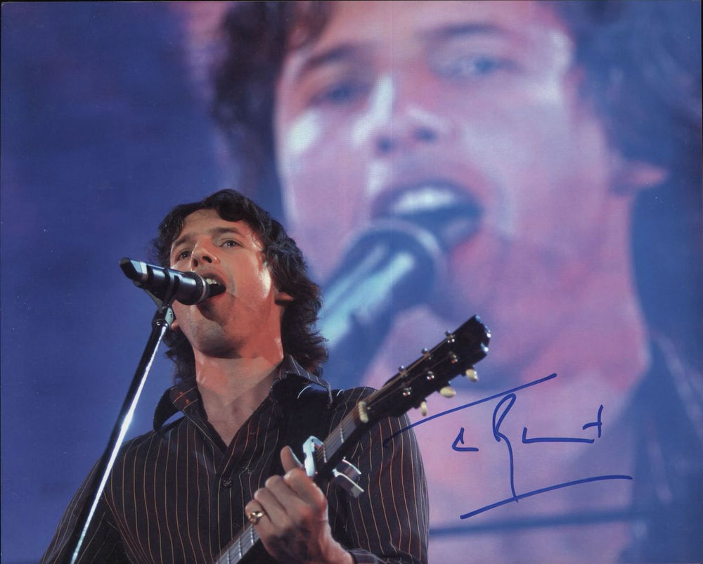 James Blunt Autographed Photo UK photograph AUTOGRAHED PHOTO