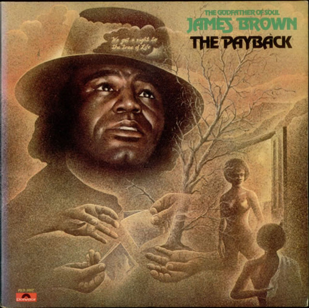 James Brown The Payback - 'Afro' head label US 2-LP vinyl record set (Double LP Album) PD2-3007