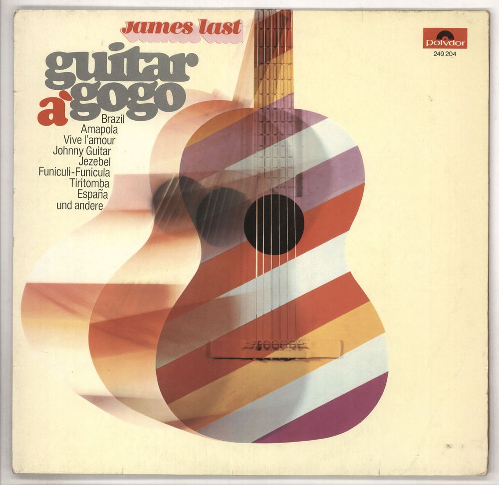 James Last Guitar A Gogo German vinyl LP album (LP record) 249204