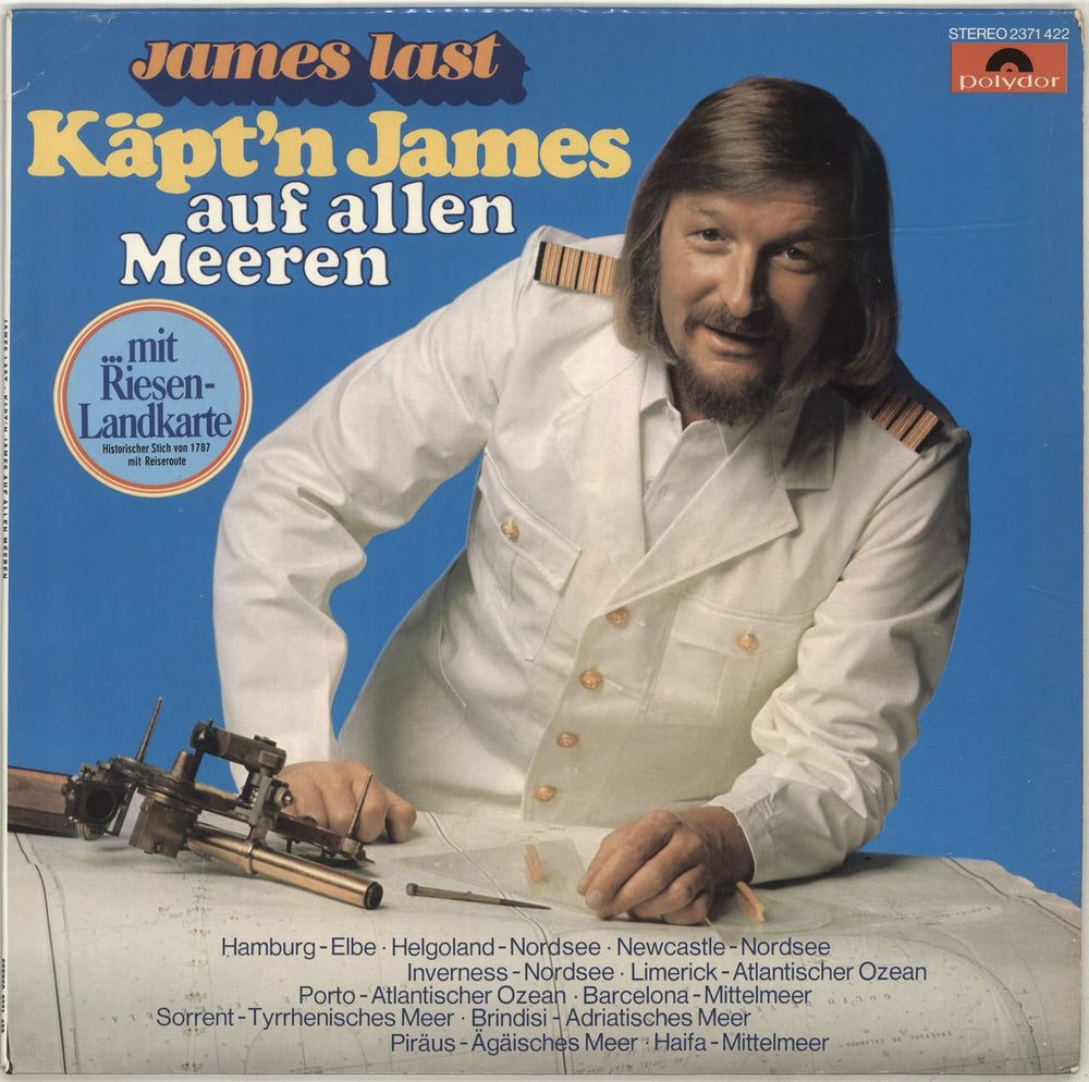 James Last Kapt´n James Auf Allen Meeren German vinyl LP album (LP record) 2371422