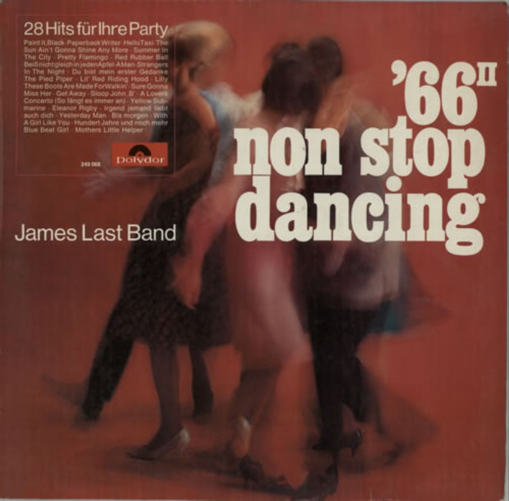 James Last Non Stop Dancing '66 / II German vinyl LP album (LP record) 249068