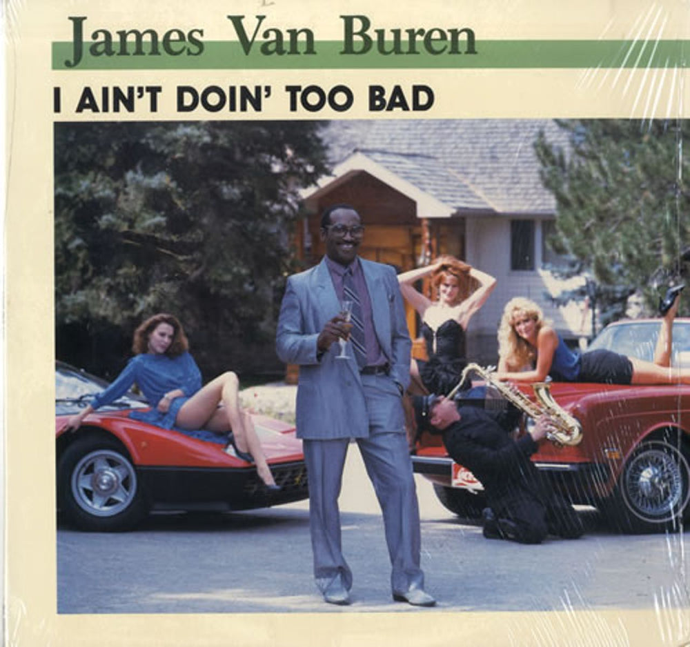 James Van Buren I Ain't Doin' Too Bad US vinyl LP album (LP record) JVB5803