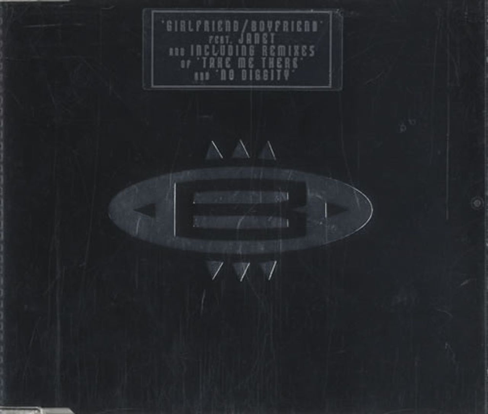 Janet Jackson Girlfriend/Boyfriend German CD single (CD5 / 5") 495625-2