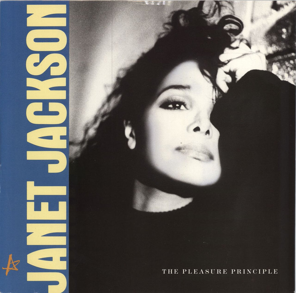 Janet Jackson The Pleasure Principle UK 12" vinyl single (12 inch record / Maxi-single) USAT604