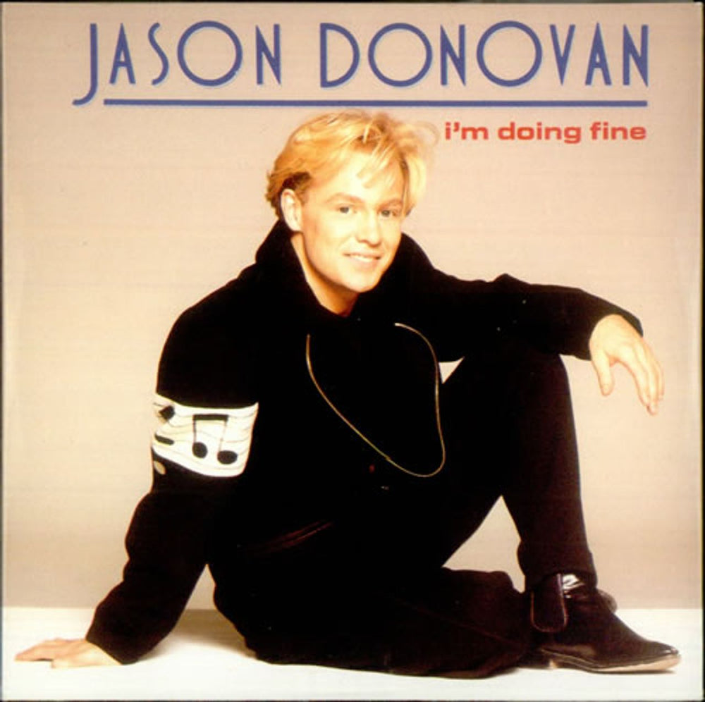 Jason Donovan I'm Doing Fine Dutch CD single (CD5 / 5") PWCS024