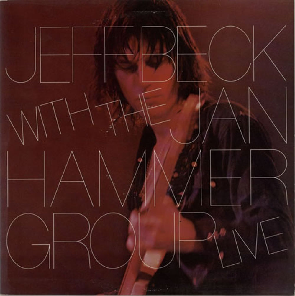 Jeff Beck Live UK vinyl LP album (LP record) EPC86025