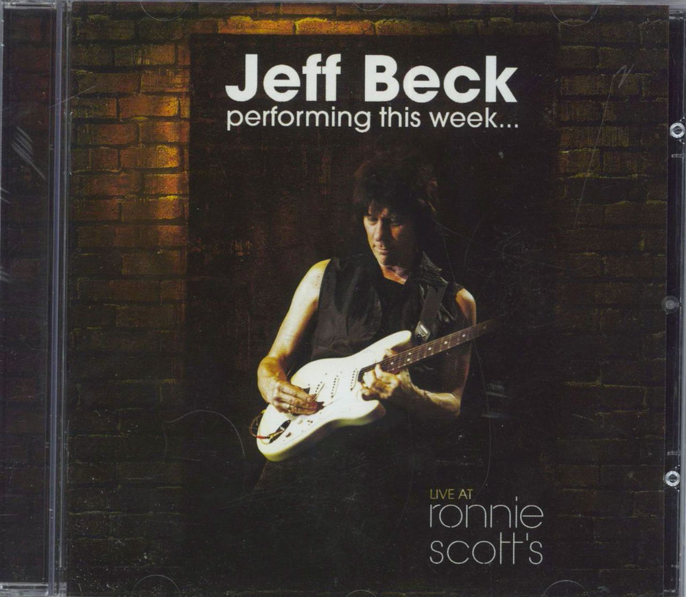 Jeff Beck Performing This Week... Live At Ronnie Scott's Jazz Club UK CD album (CDLP) EAGCD396