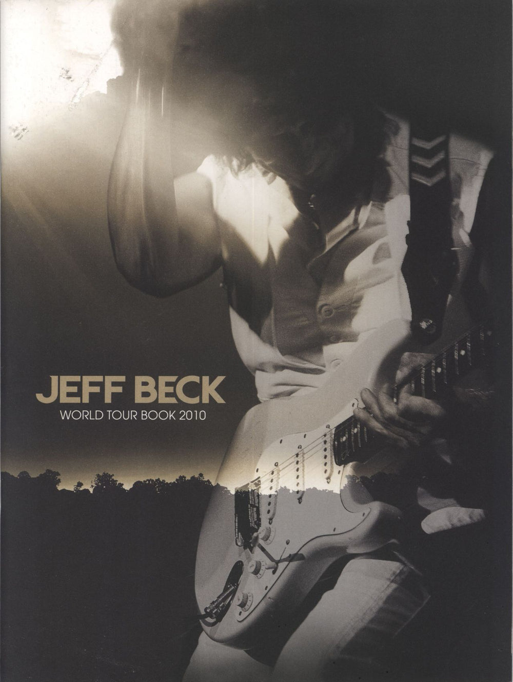 Jeff Beck World Tour Book UK tour programme TOUR PROGRAMME