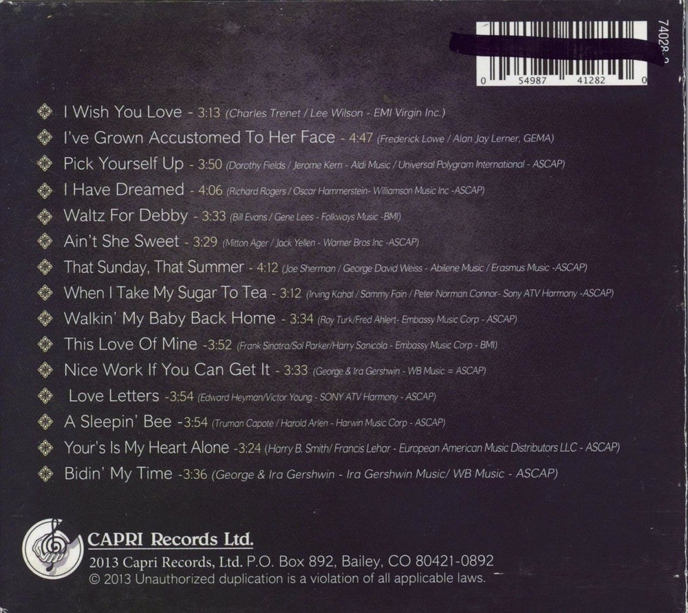 Jeff Hamilton Wilford Brimley With The Jeff Hamilton Trio US CD album (CDLP) 054987412820