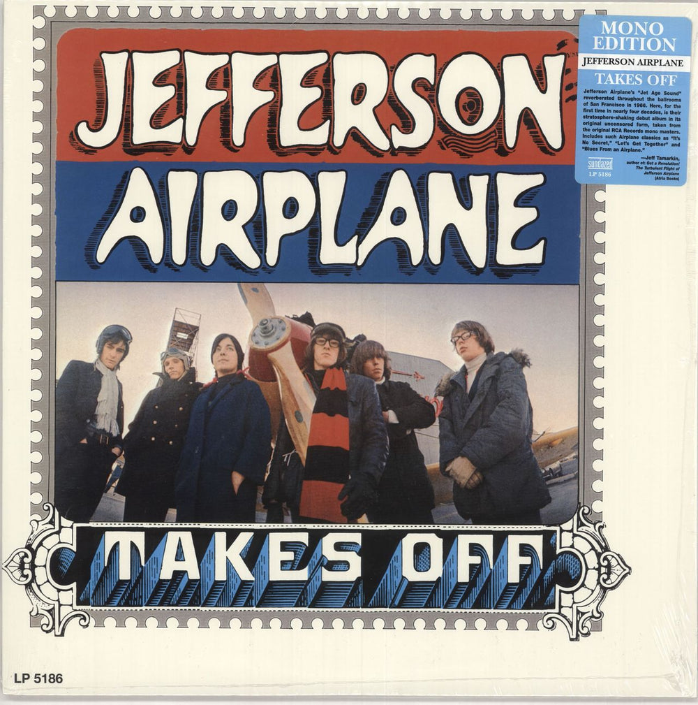 Jefferson Airplane Takes Off US vinyl LP album (LP record) LP5186