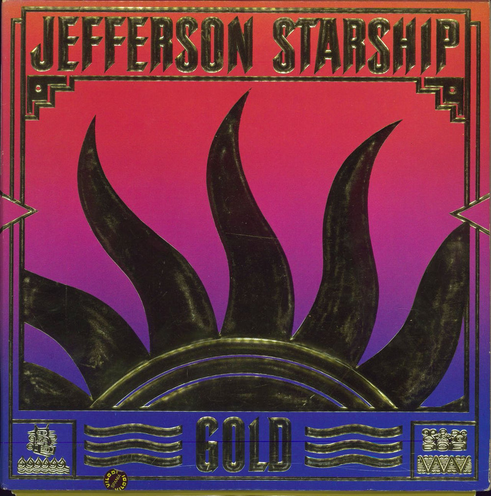 Jefferson Starship Gold US vinyl LP album (LP record) BZL1-3247