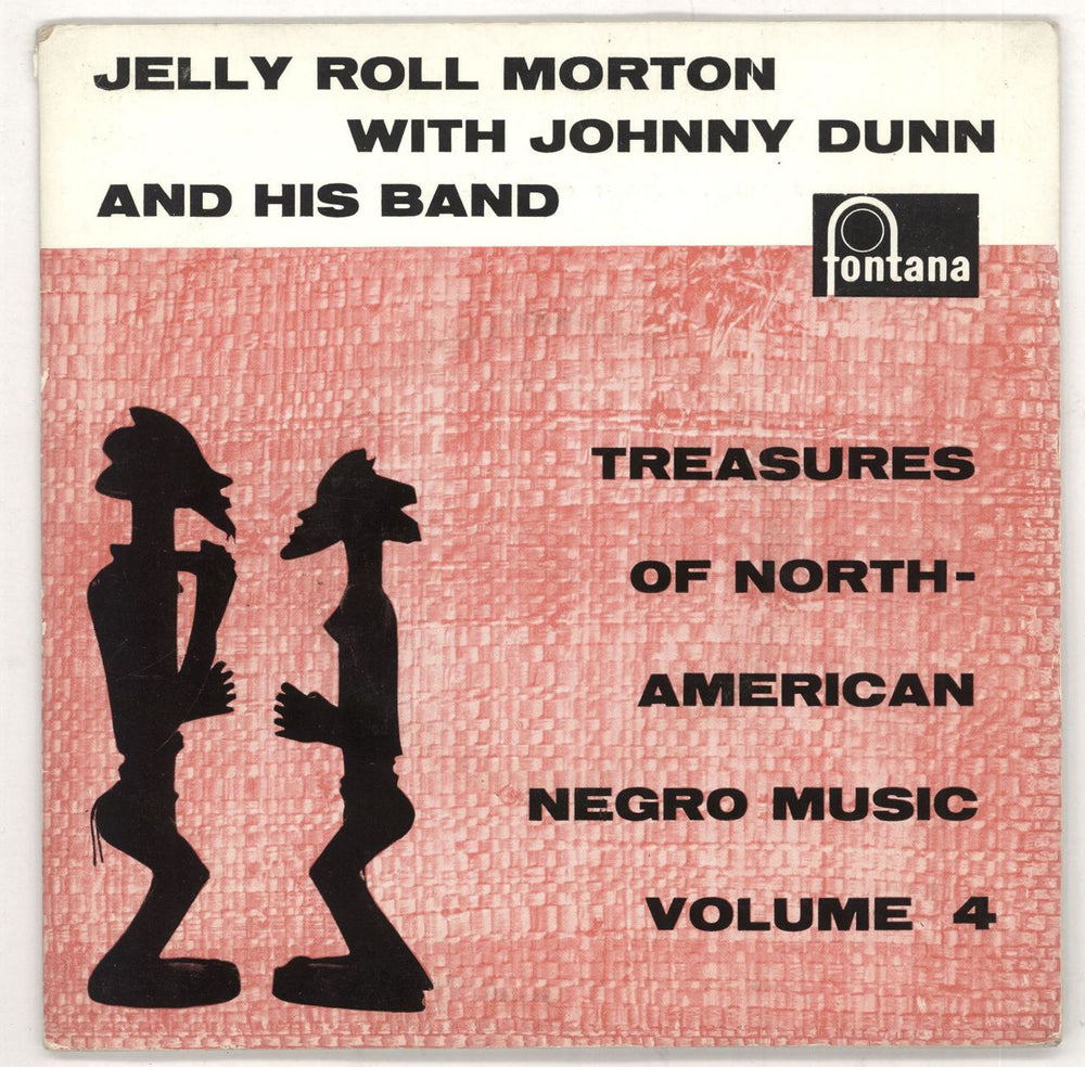 Jelly Roll Morton Treasures Of North American Negro Music Volume 4 EP UK 7" vinyl single (7 inch record / 45) TFE17263