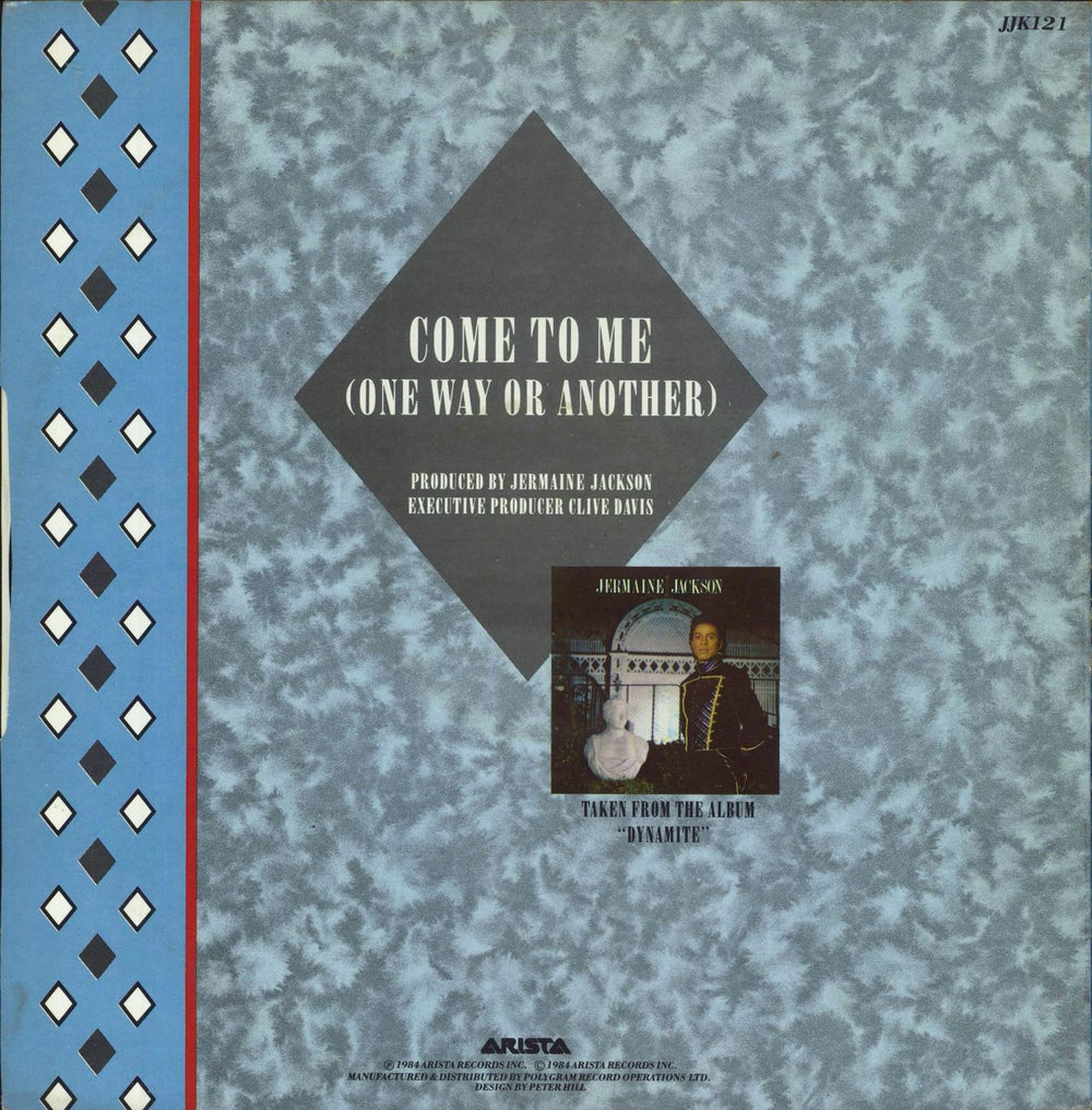 Jermaine Jackson Sweetest Sweetest UK 12" vinyl single (12 inch record / Maxi-single)